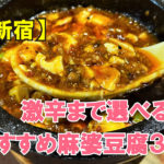 激辛麻婆豆腐 新宿